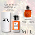 FLAMME INTENSE - Inspiration De Stronger With You Intensely EMPORIO ARMANI-  Pour Homme